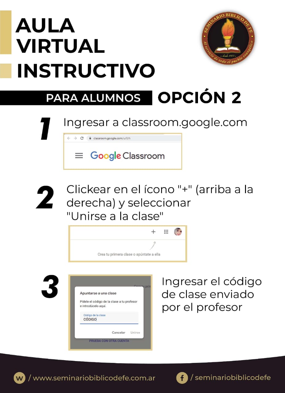 Aula Virtual: Instructivo para Alumnos